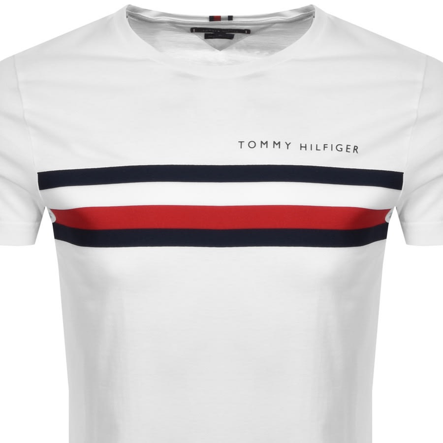 Alternative Image for ProductTommy Hilfiger Global Stripe T Shirt White2